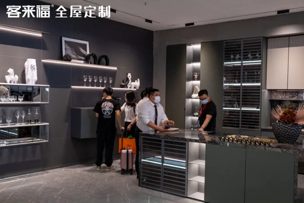 客来福全屋定制展厅现场大放送，惊艳新品带你一看究竟！