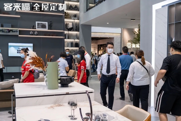 客来福全屋定制展厅现场大放送，惊艳新品带你一看究竟！