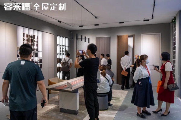 客来福全屋定制展厅现场大放送，惊艳新品带你一看究竟！