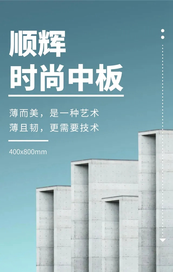 顺辉陶瓷400x800时尚中板
