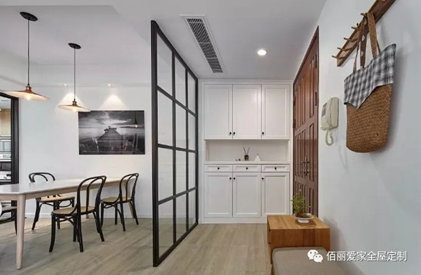 佰丽爱家全屋定制|隔断墙已经过时了，看看这些流行的隔断设计