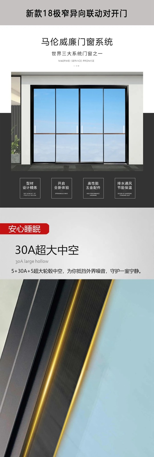 玛迩维门窗有限公司 ·2021年新品发布主打产品重点介绍