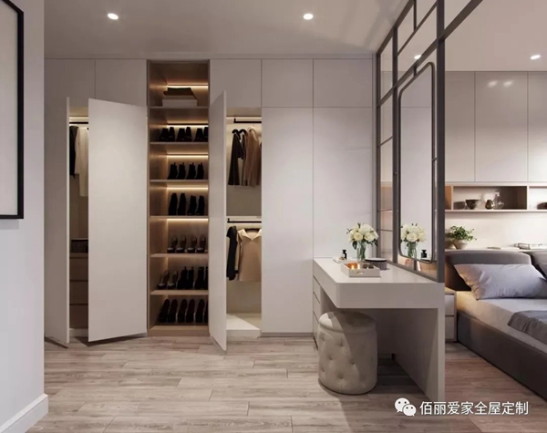 佰丽爱家全屋定制|小小梳妆台，如何设计才能实用又美观？