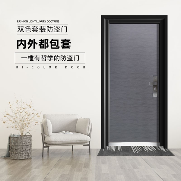 双色套装防盗门|满足您对高端入户门的需求
