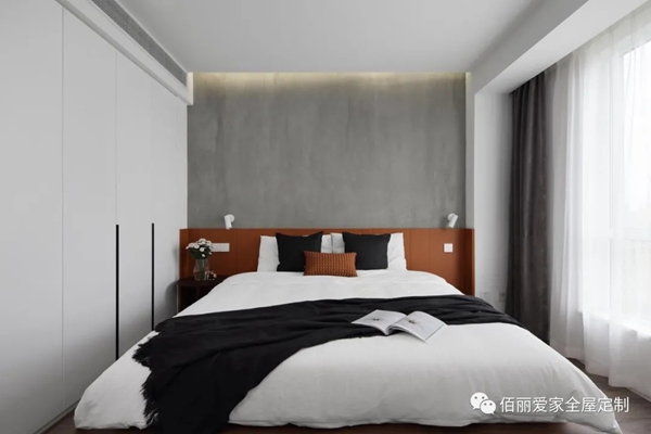 佰丽爱家全屋定制|书房、客厅一体化设计，既能娱乐又能阅读
