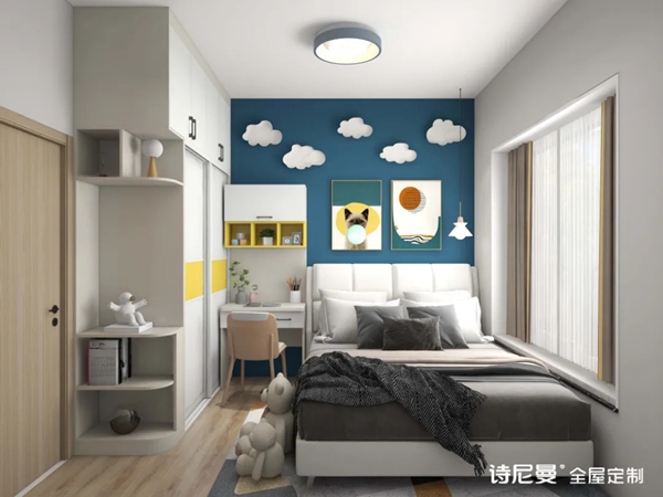 诗尼曼全屋定制| 8套儿童房装修效果图