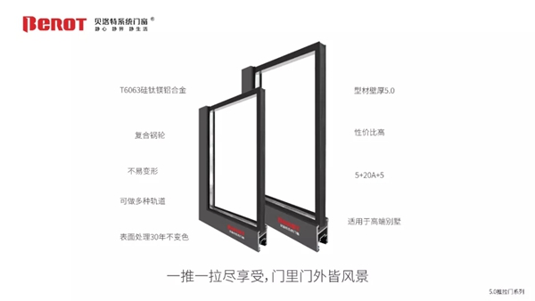 贝洛特系统门窗新品隆重上市!