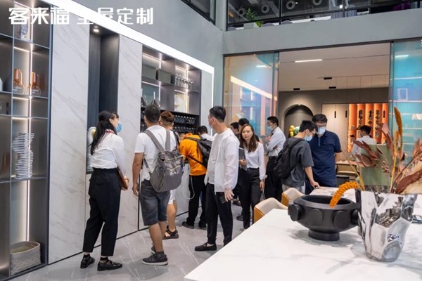 客来福全屋定制展厅现场大放送，惊艳新品带你一看究竟！