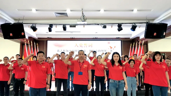 建党100周年!新润成陶瓷党支部重温誓词,不忘初心,再创辉煌!