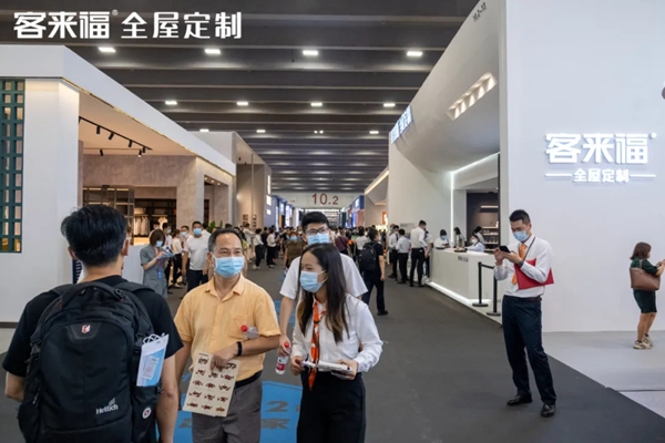 客来福全屋定制展厅现场大放送，惊艳新品带你一看究竟！