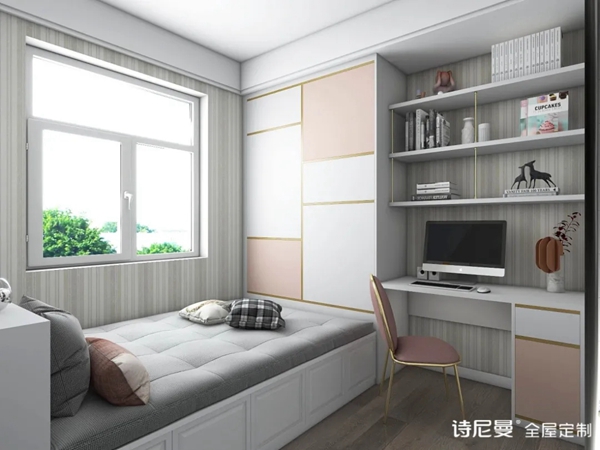 诗尼曼全屋定制| 8套儿童房装修效果图