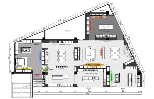 金牌厨柜全屋定制探店 |坐标上海， 373㎡展厅诠释自由随性生活态度