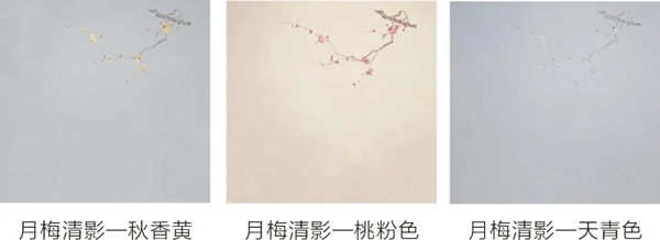蝶装壁布新品推荐|墨韵竹风 月梅清影