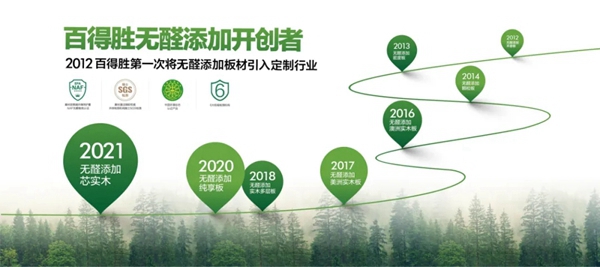 百得胜全屋定制水漆实木定制柜,开创“面材无毒无味”环保新蓝图