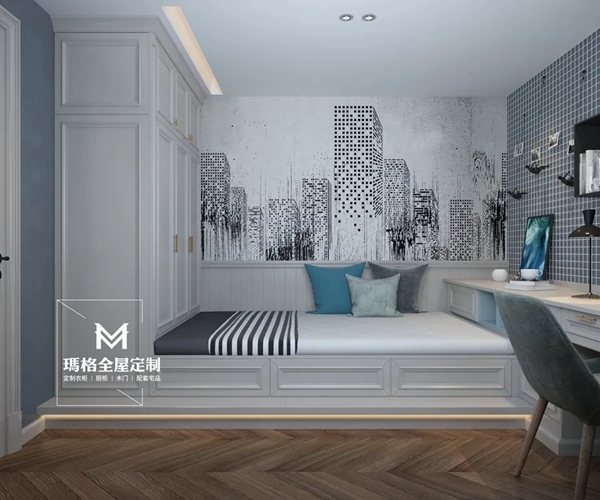 玛格全屋定制|这套147㎡ 美式新房，谁看都嫉妒眼红！