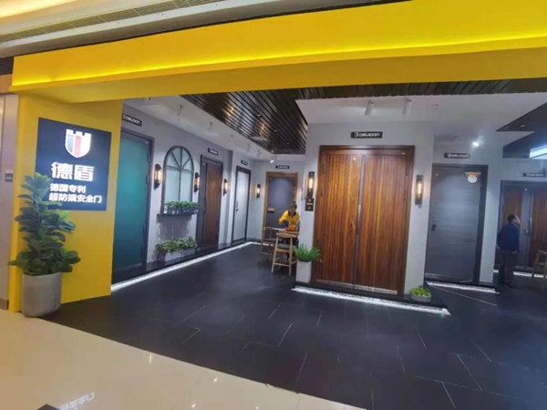 德盾防撬钢安全门上海直营店创销售传奇