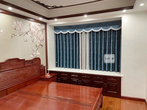如鱼得水窗帘精品|窗帘为什么要做满墙落地，看完你就懂了！