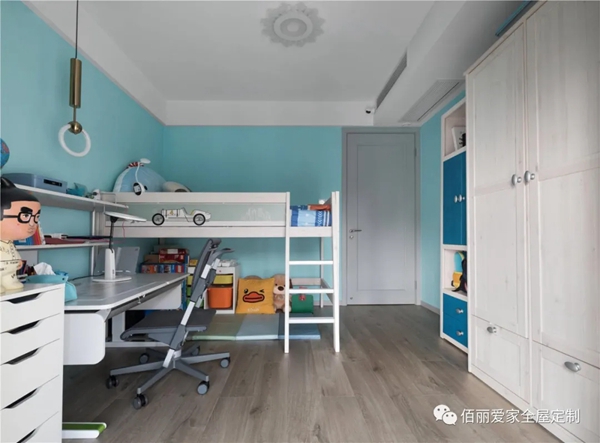 佰丽爱家全屋定制|120㎡现代轻奢风3居室，空间干净利落！
