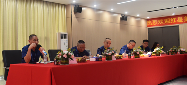 尚益达门窗：红星美凯龙集团领导莅临公司参观指导