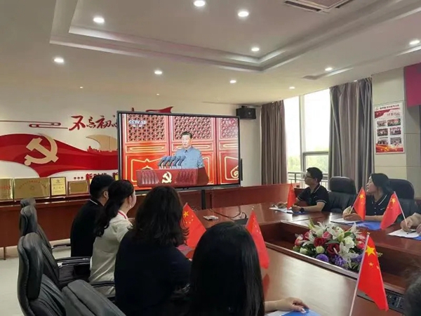 客来福举行庆祝建党100周年主题活动