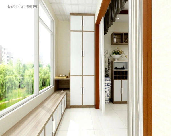 卡诺尼全屋定制|定制柜让客厅扩容10㎡，这波操作太绝了