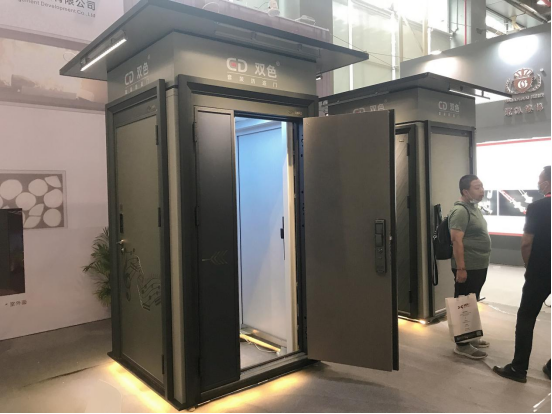 双色套装防盗门：中国建博会（广州）完美收官  众多客户到访考察！