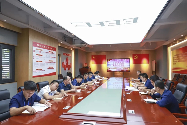 亿合门窗中共支部委员会召开党史学习教育专题组织生活会