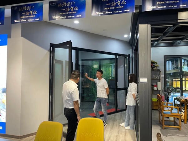 罗兰德式门窗巡店帮扶计划正式启航