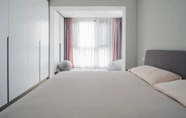 卡诺尼全屋定制|现代简约风，客厅阳台餐厅一体化设计，居然这么妙！