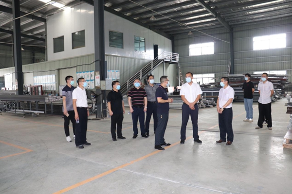 汇和美轩|松滋市市长莅临汇和建材 汇和美轩|松滋市市长莅临汇和建材