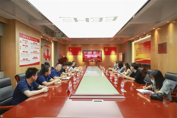 亿合门窗丨欢迎狮山镇总工会领导一行莅临参观指导