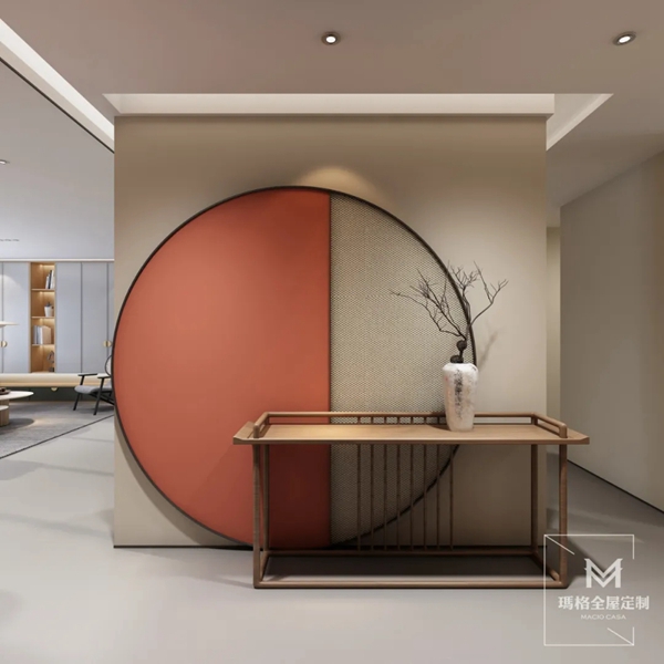 玛格全屋定制|184m²禅意新中式新房，绝美轻奢，每一面都很美！