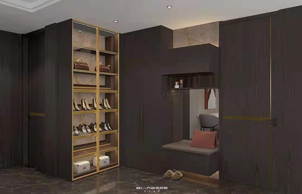 皮阿诺收纳橱柜/全屋定制|1m²玄关设计出10m²空间，小空间也能拥有超级收纳！