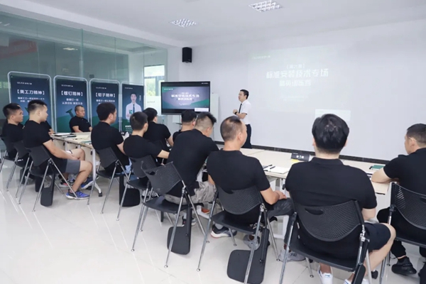 欧哲门窗:行业首个门窗安装实训基地迎来首批学员!