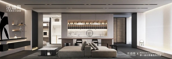 钢+Design |法迪奥不锈钢艺术家居大师定制馆宁波启幕