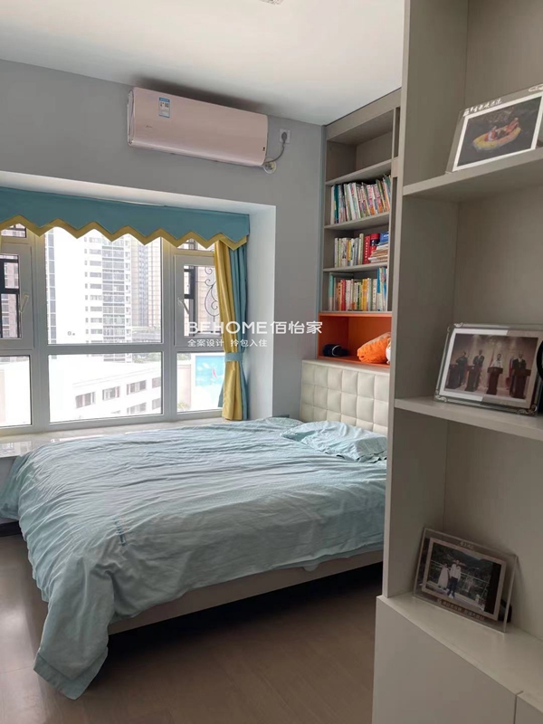 佰怡家全屋家居案例：一家四口的温馨现代小居