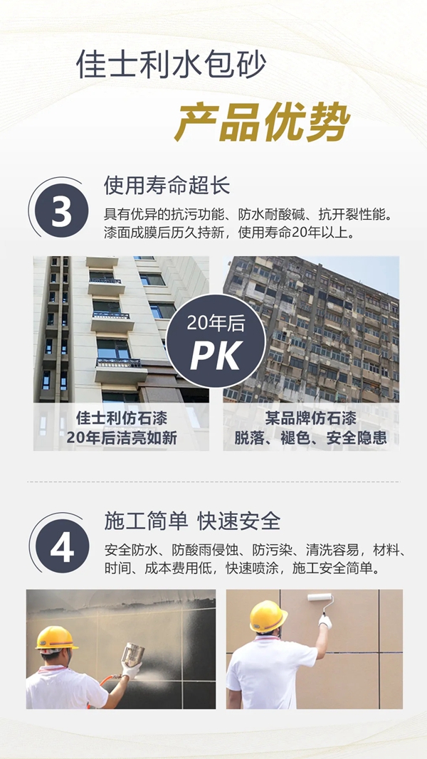 佳士利专注建筑涂料20年，外墙涂料专业认定！