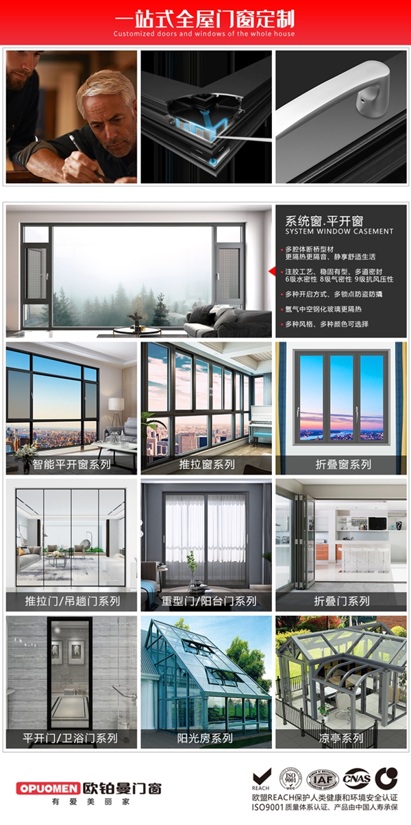 欧铂曼门窗|江西省抚州市专卖店,为您打造专属心仪生活空间
