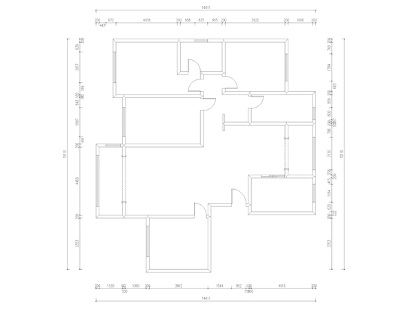 法狮龙客厅吊顶|145m² 悦尚无主灯设计+光影美学