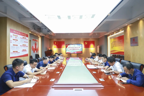 亿合门窗中共支部委员会召开党史学习教育专题组织生活会