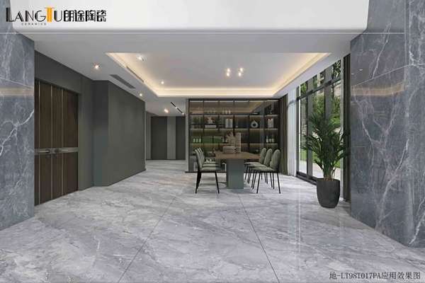 朗途陶瓷新品|900X1800通体大理石·取一寸景画，造一方天地