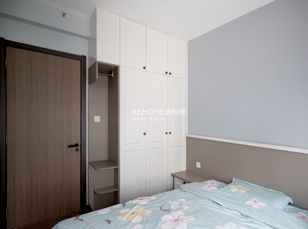 佰怡家全屋家居案例：一家四口的温馨现代小居