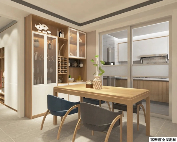 客来福全屋定制：您家的餐边柜发挥它的真实效果了吗？