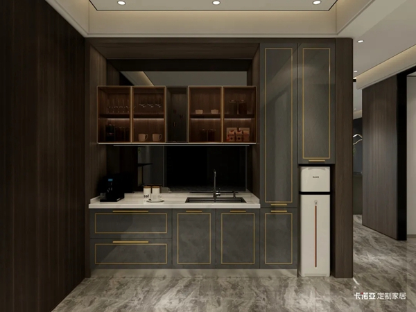 卡诺亚定制家居|新店来啦！202㎡轻奢风，简约又不失奢华