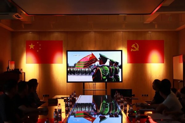 亿合门窗退役军人座谈会，共祝建军94周年