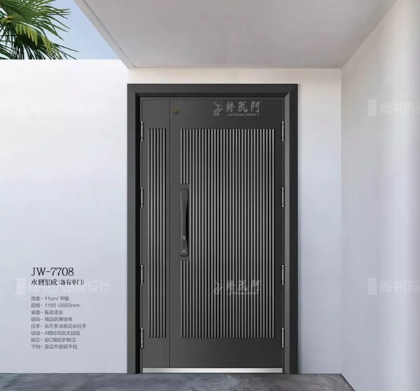 精武门防盗门 | 简洁的笔触，精致的呈现！