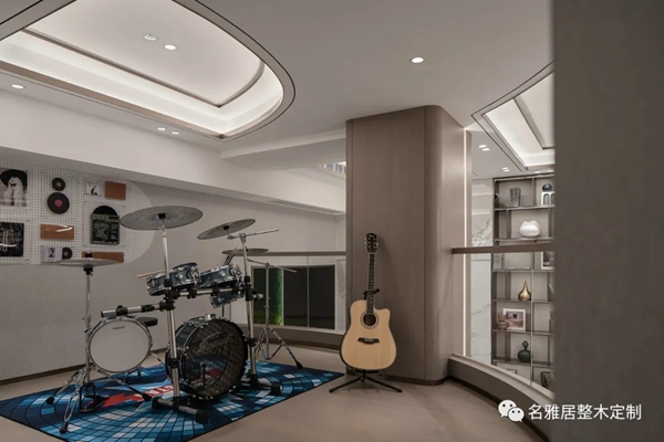 名雅居全屋案例： 250㎡简洁叠墅  轻简格调