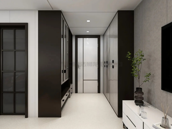 法狮龙客厅吊顶|看人家这套75m²现代风二居室，每一处都是细节！