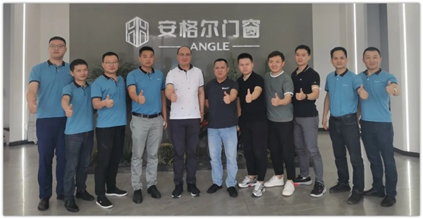 安格尔门窗:红星美凯龙门窗地板事业部总经理王一瑞莅临考察