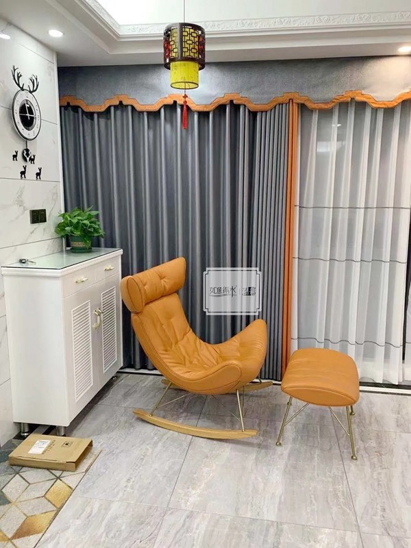 如鱼得水窗帘精品|橙色，家居色彩里的超级明星